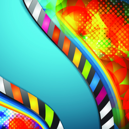 vector background with film elements