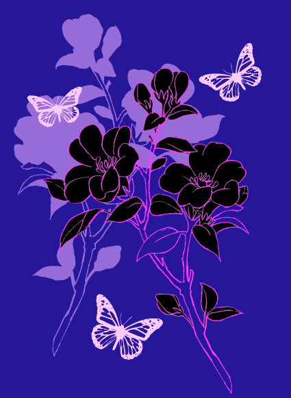 hand drawn flowers vector backgrounds art