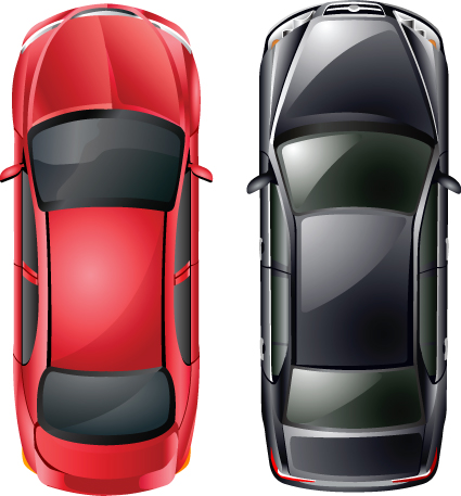 different model cars vector graphics