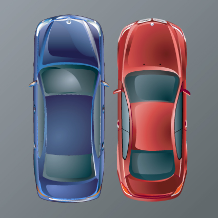 different model cars vector graphics