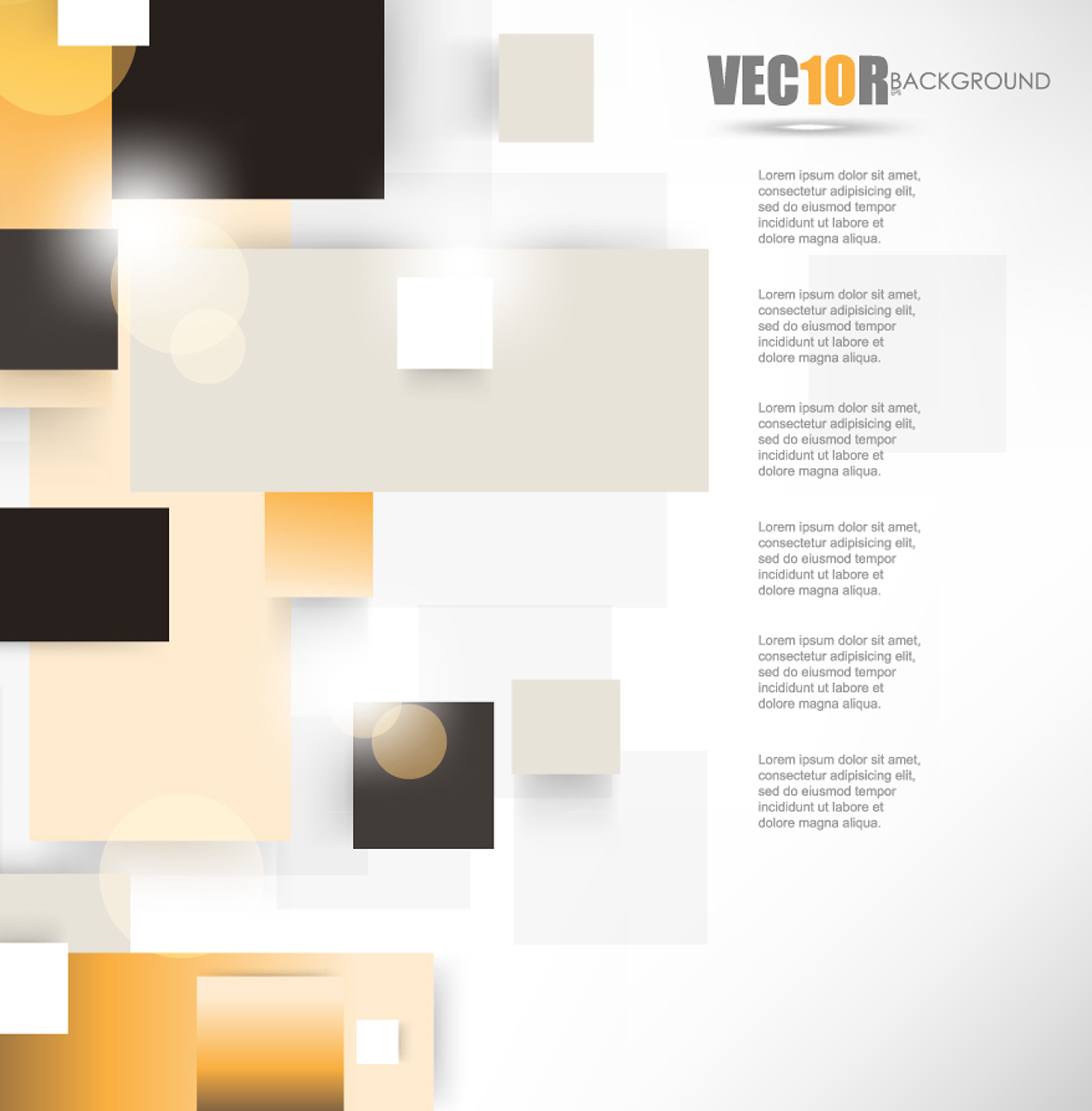 modern technology elements background vecrtor