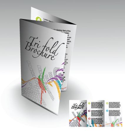 business templates with cover brochure design vector