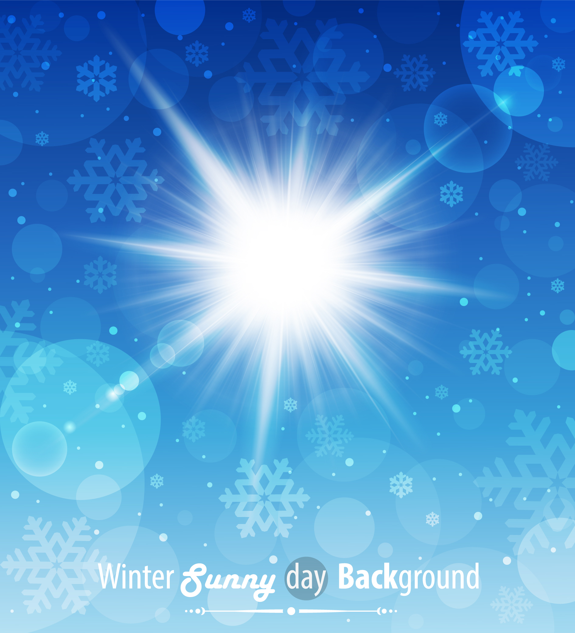 bright winter snow backgrounds art vector