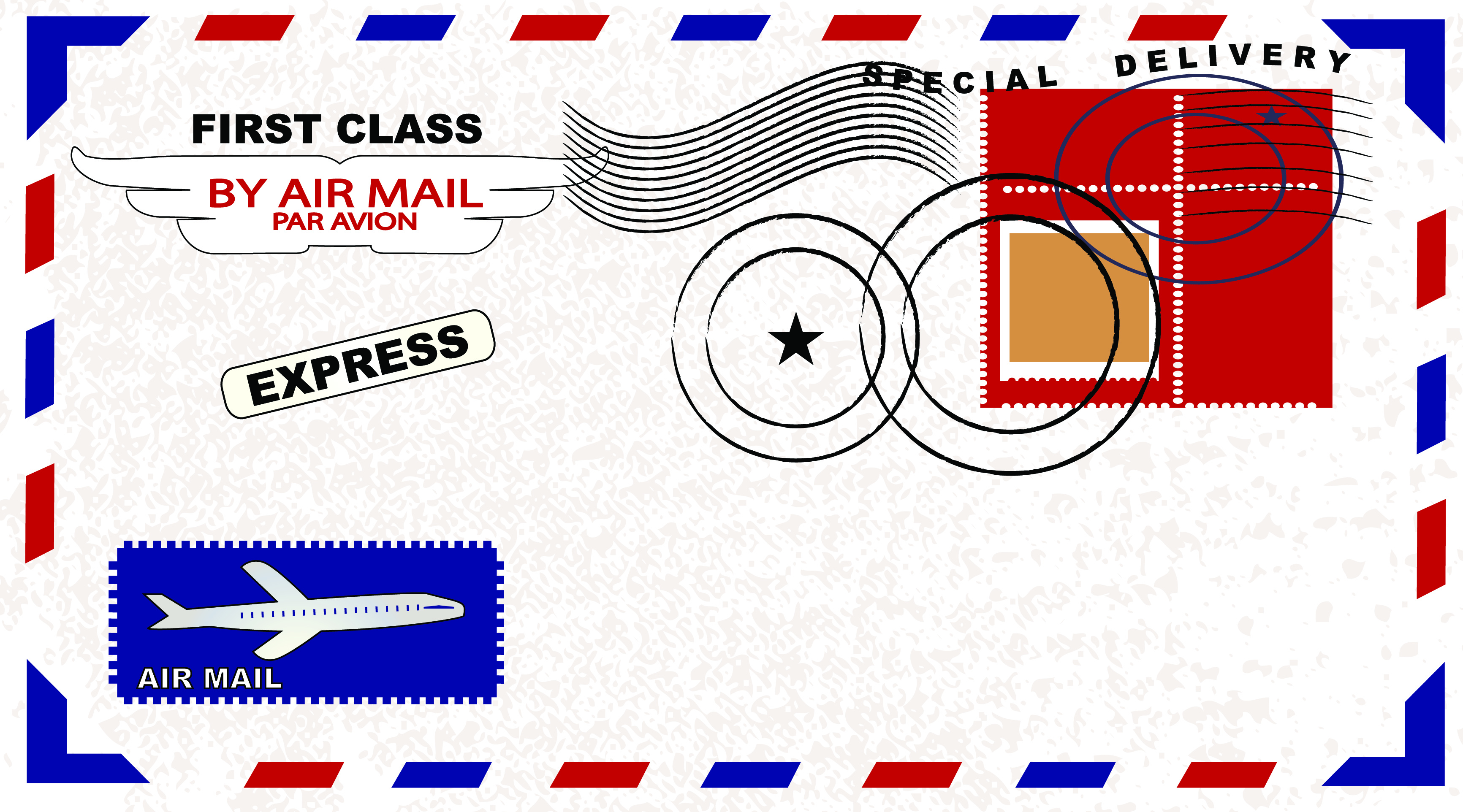 envelope design elements vector art