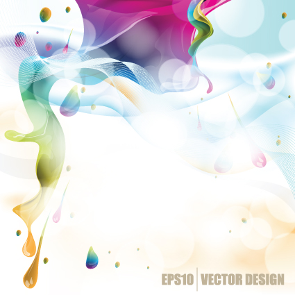 colorful watercolor backgrounds vector