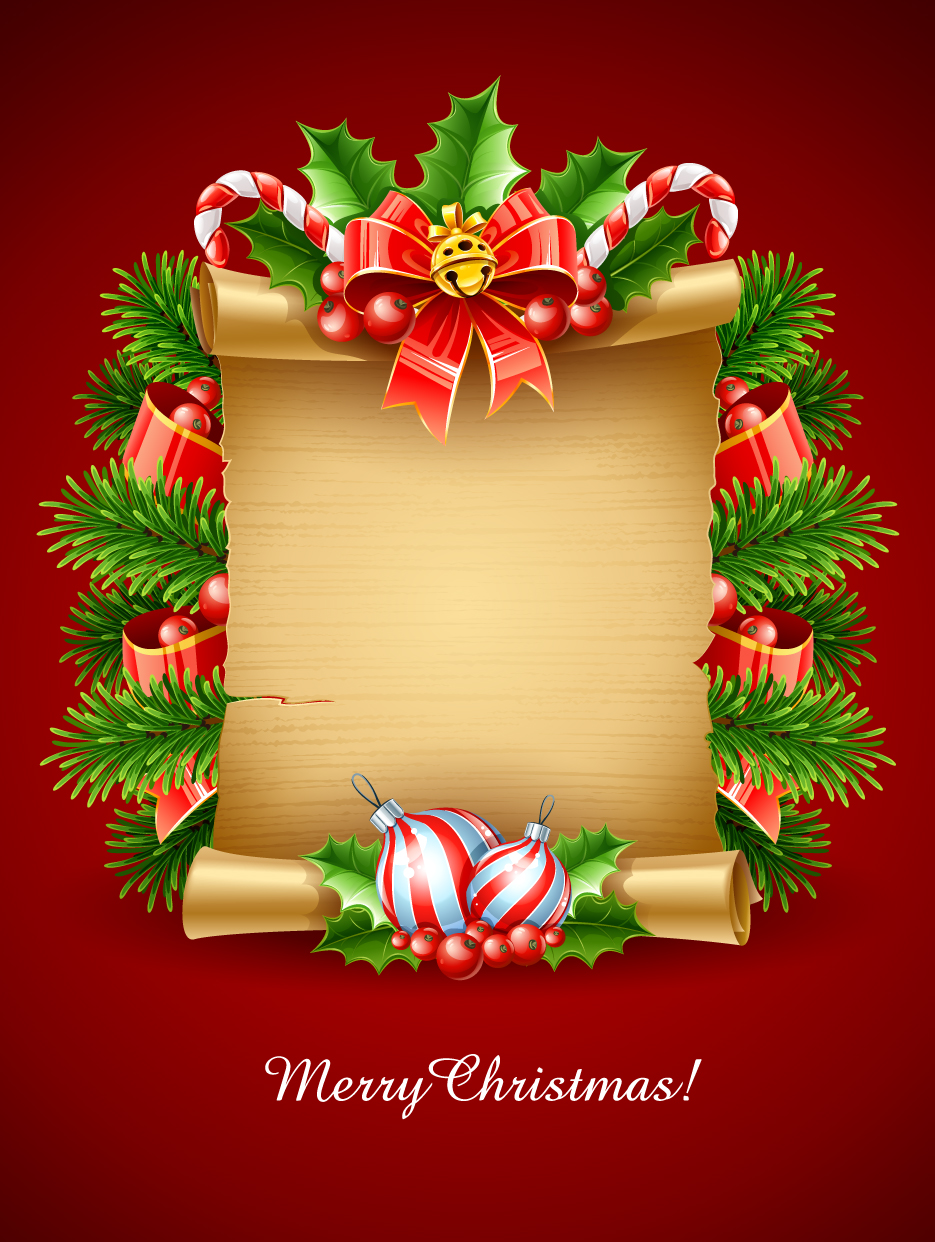 vector set of christmas cards backgrounds art