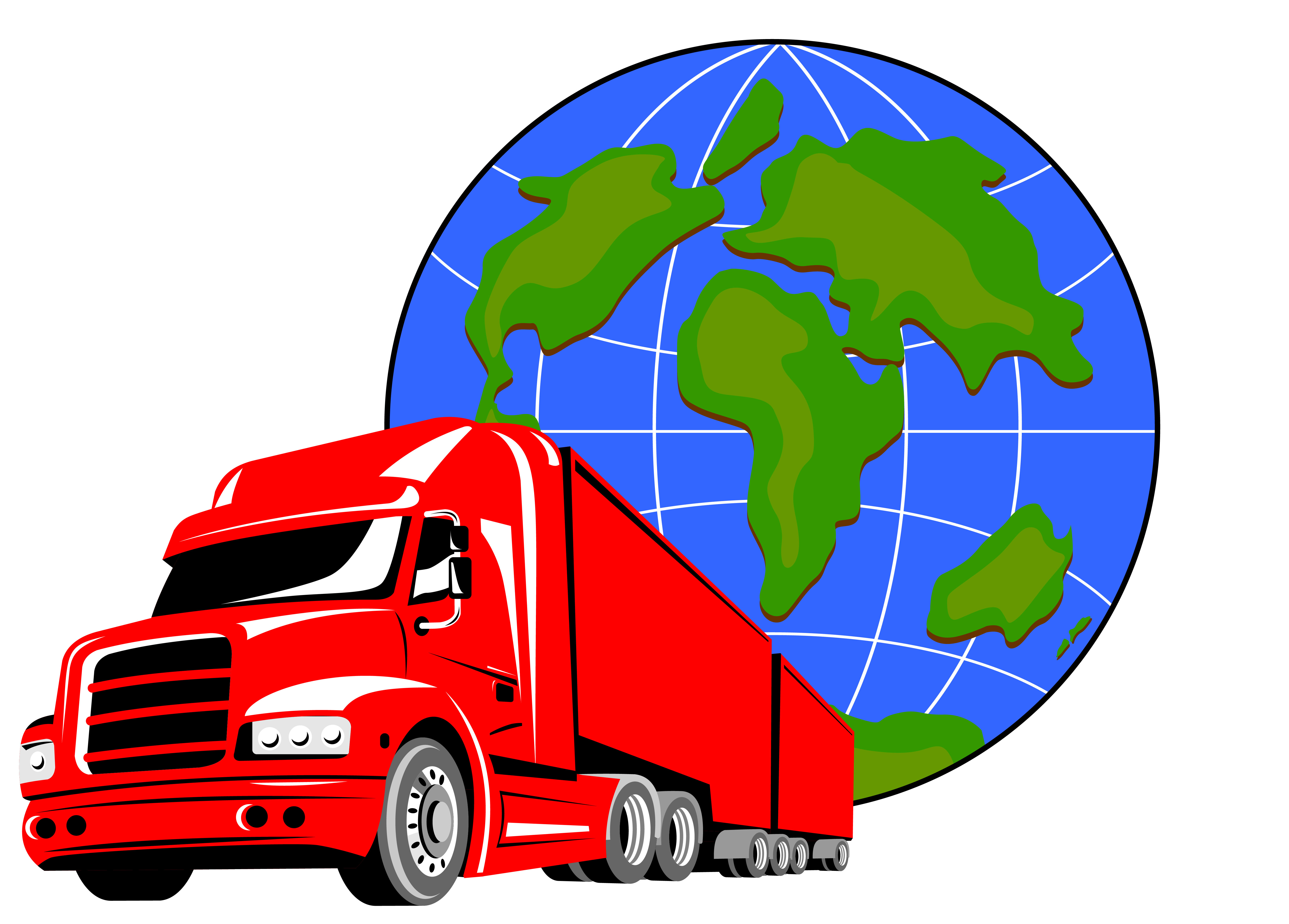 set of world logistic design vector