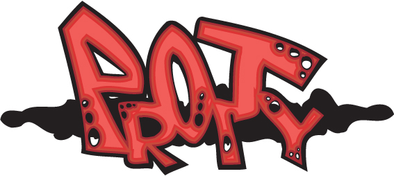 funny graffiti alphabet design vector