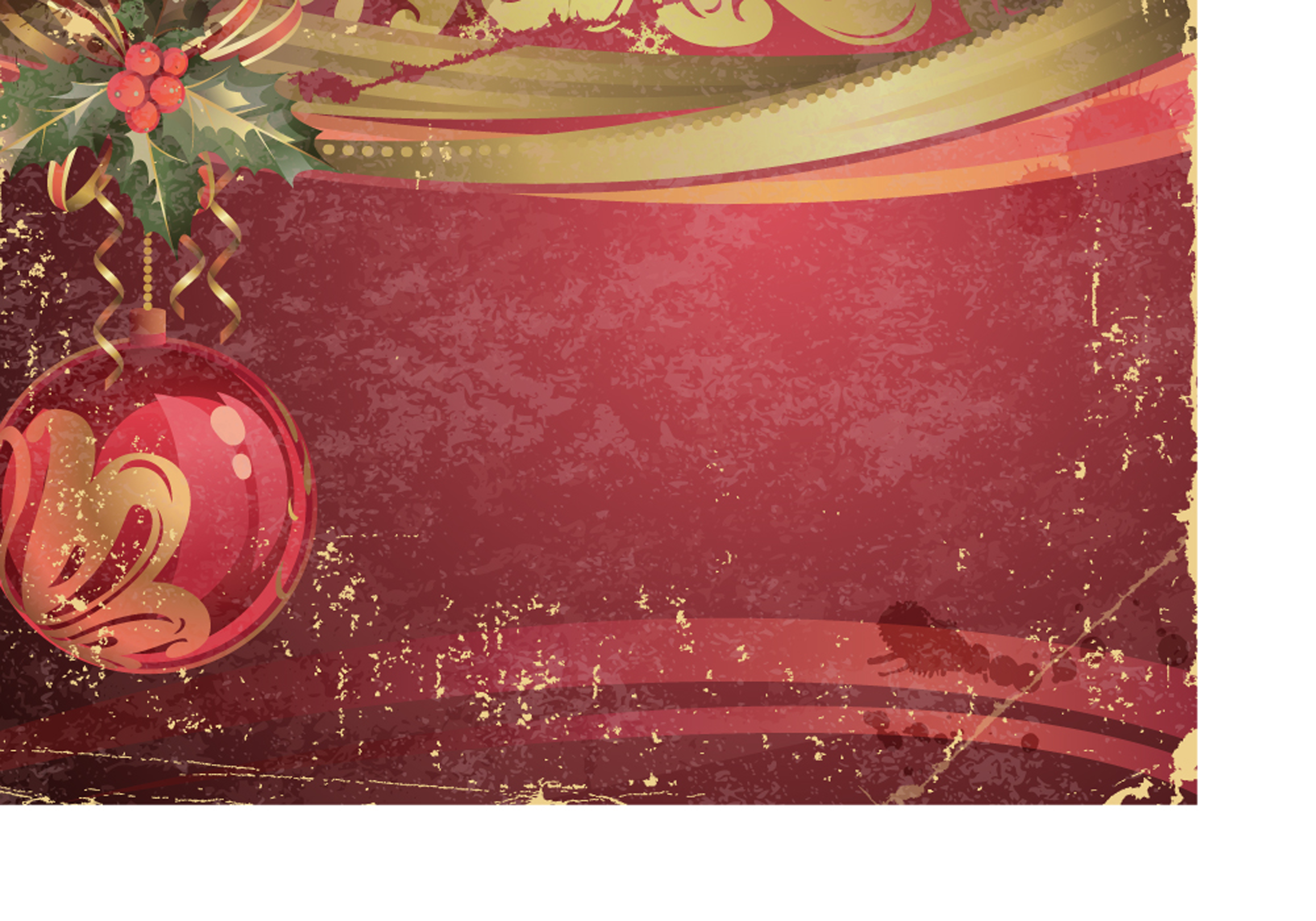 garbage vintage christmas vector backgrounds