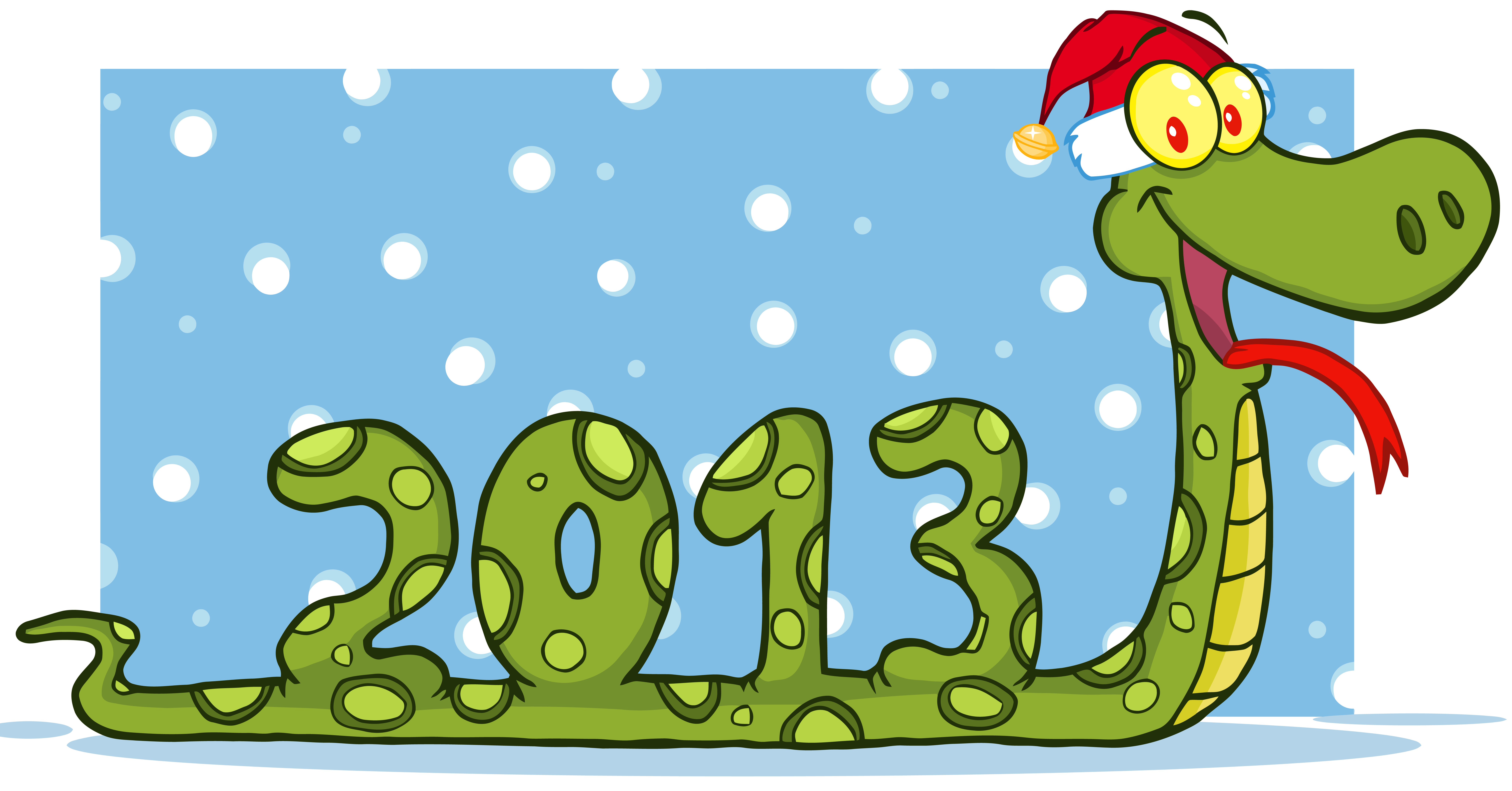 snake13 christmas design vector graphics