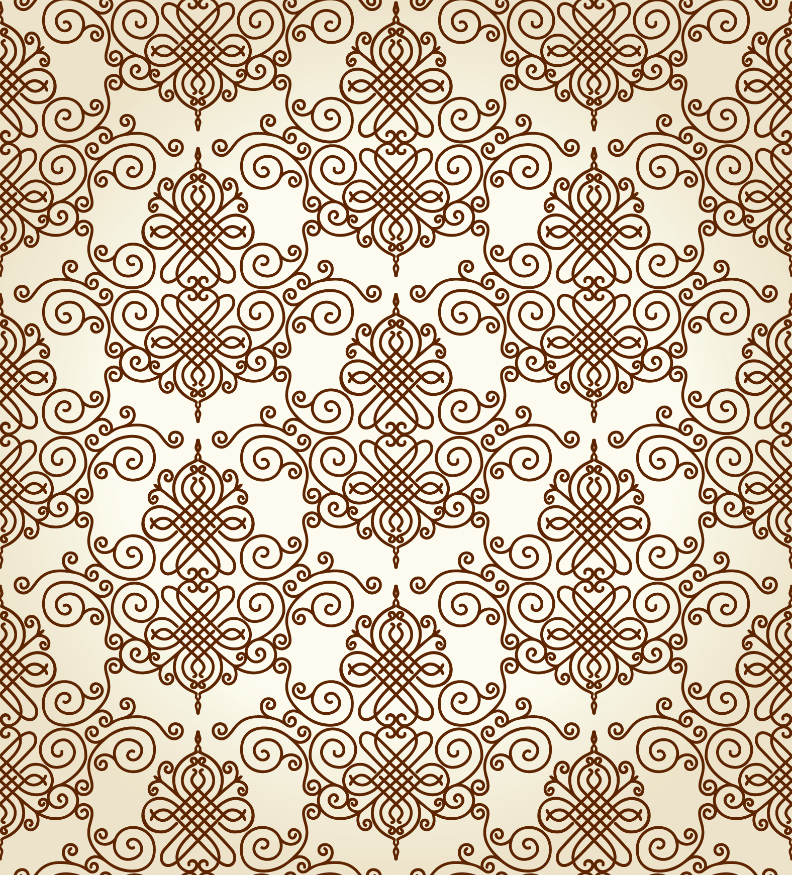 set of seamless ornament pattern design vector