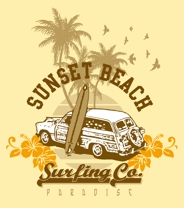 vintage car elements t shirt design vector