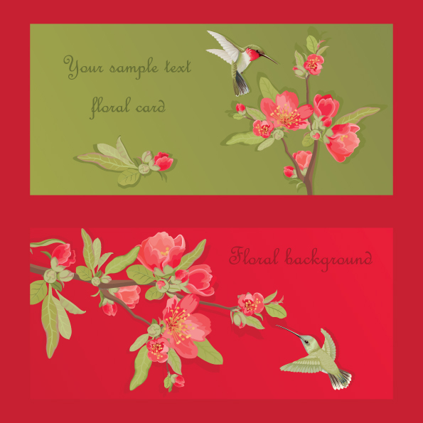 hand drawn flower of stylish card vector