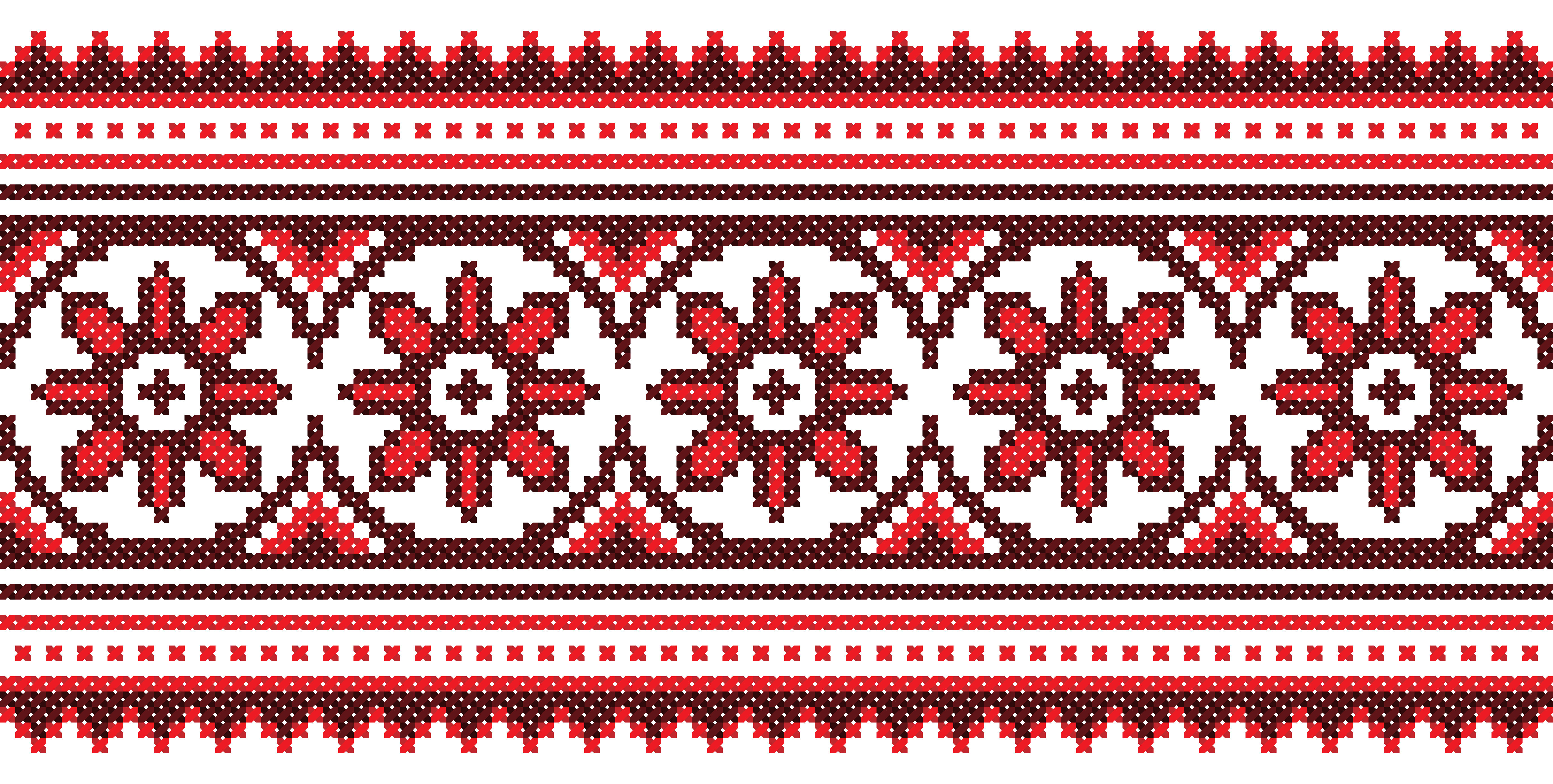 ukraine style fabric ornaments vector graphics