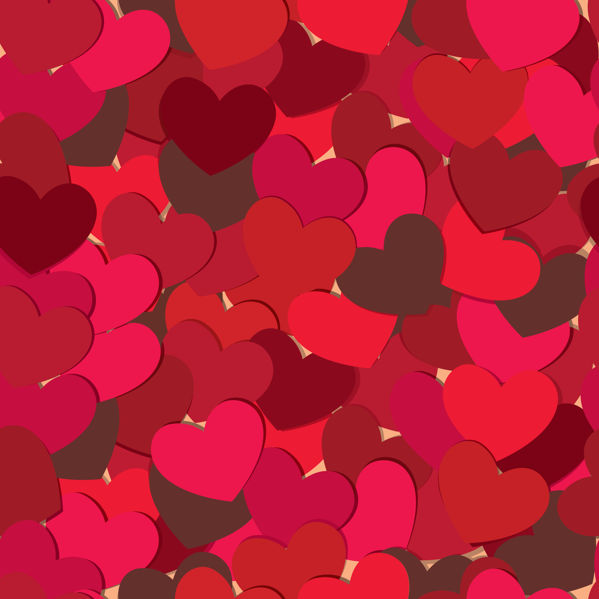 vector heart valentine background art