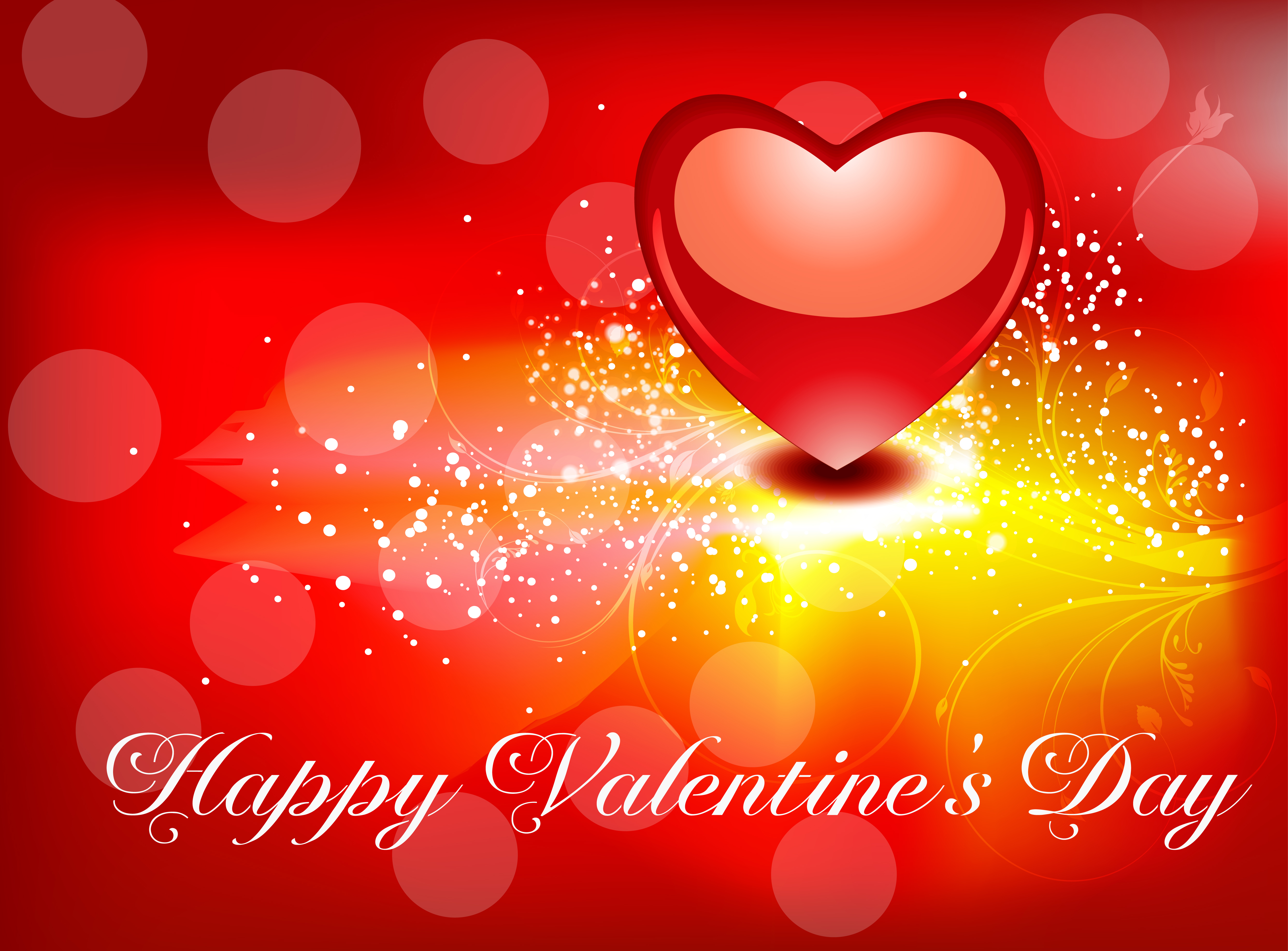 happy valentines hearts illustration vector