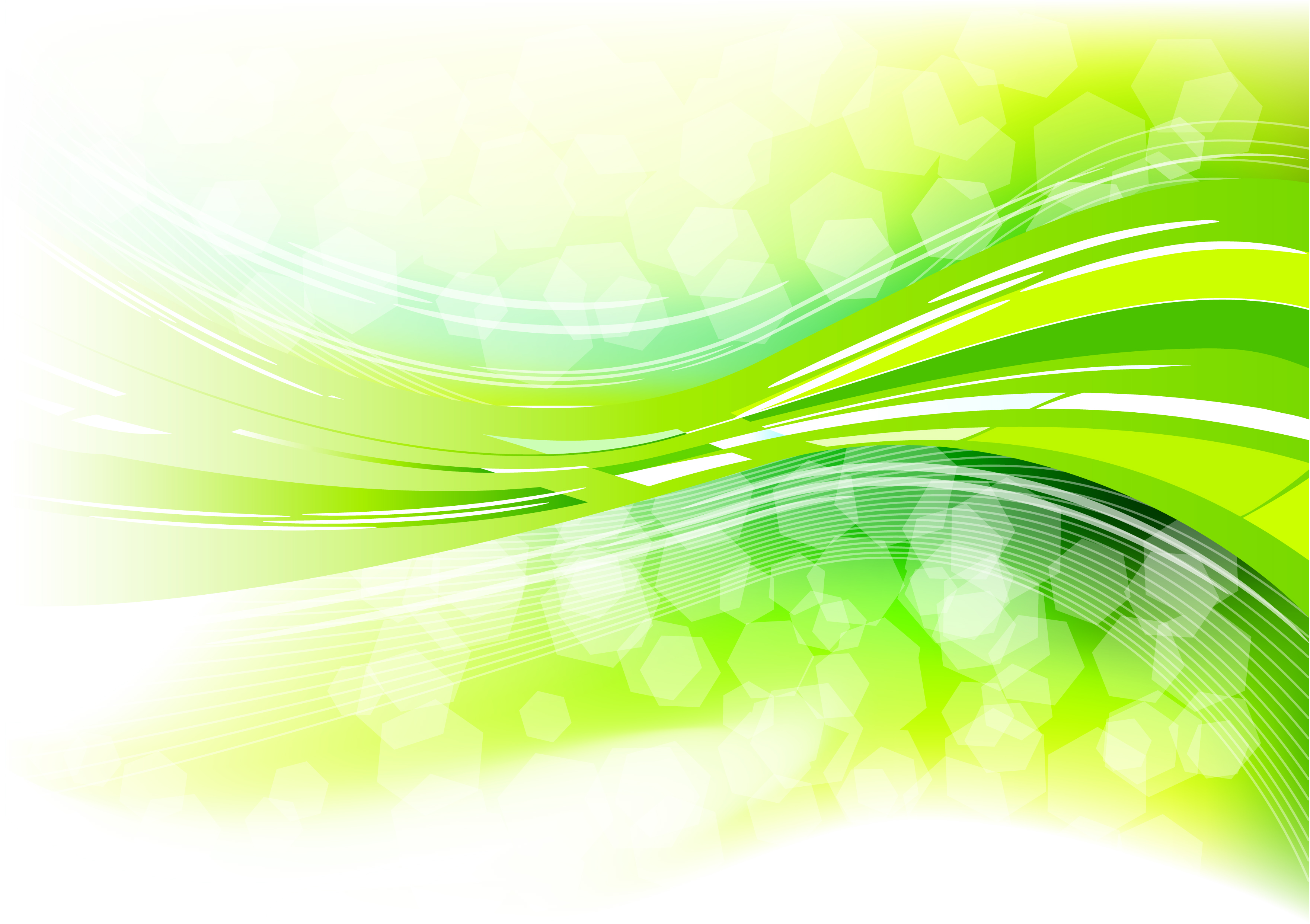 green eco elements background vector