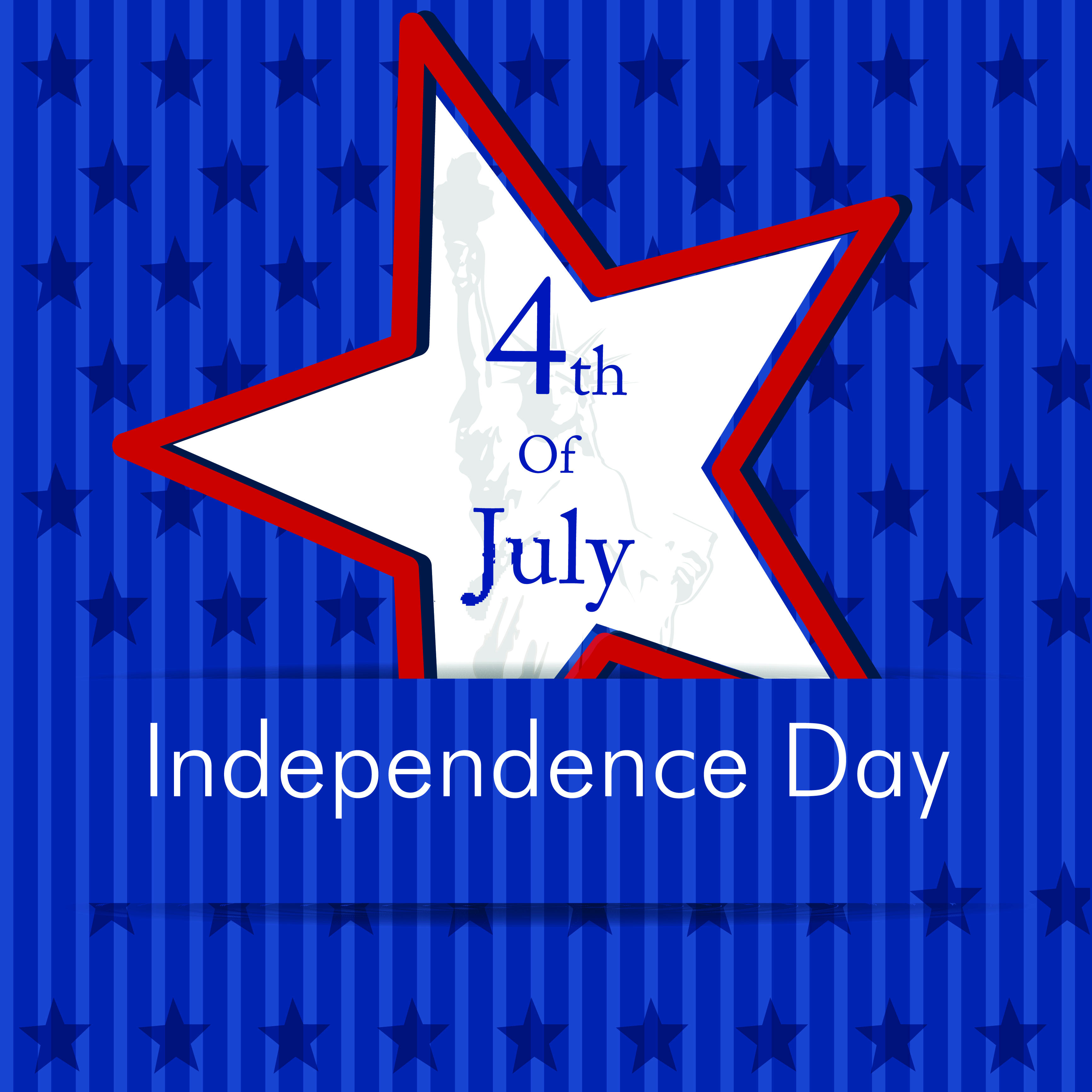 independence day july 4 design elements vector