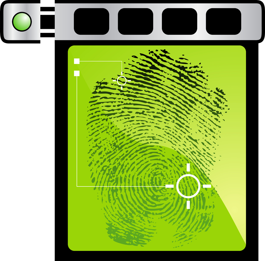 set of fingerprint identification vector