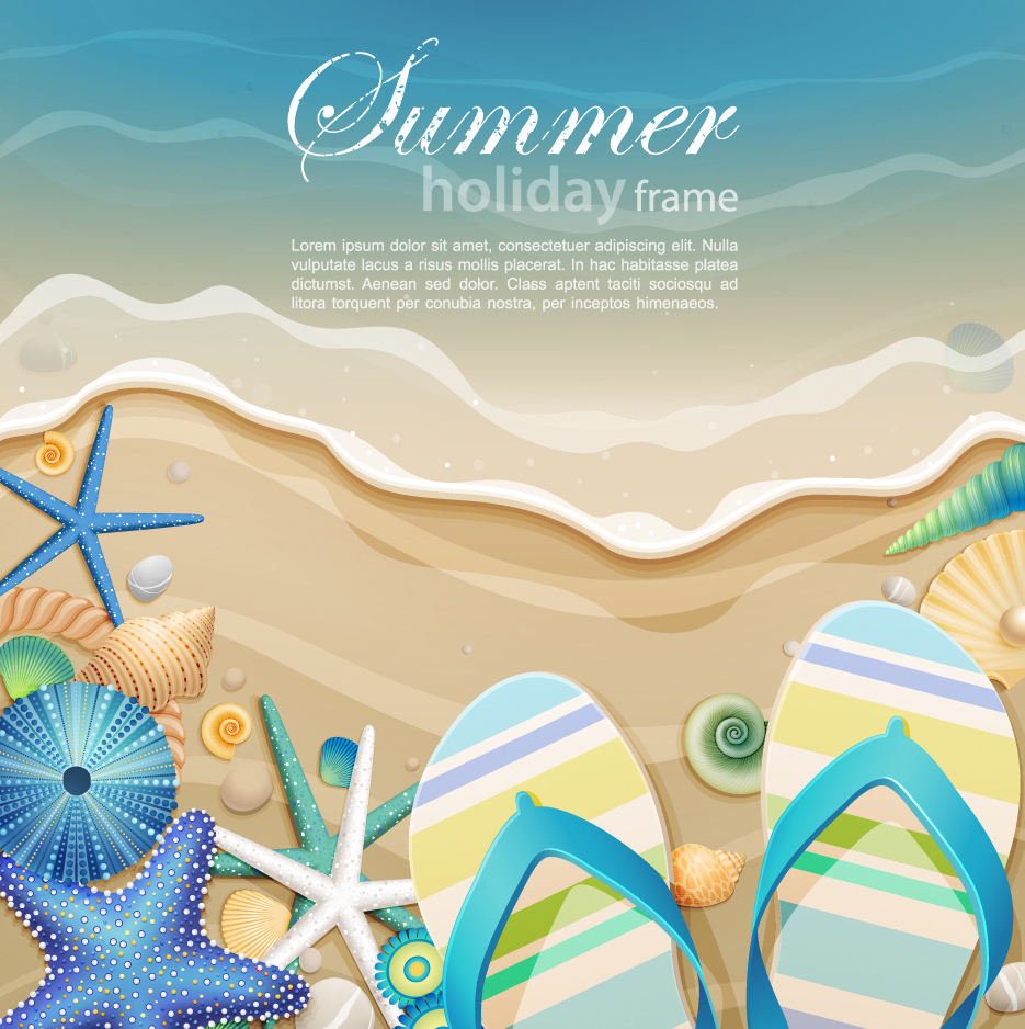 set of tourism elements vector