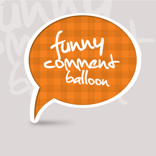 set of funny speech bubbles vector