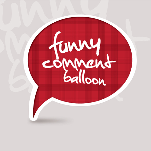 set of funny speech bubbles vector