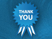 thanking tag templates colored flat serrated design