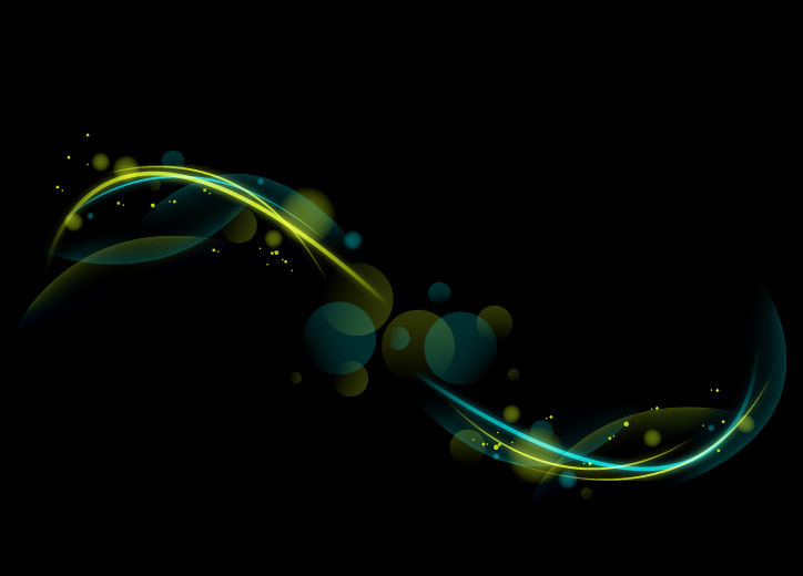 Futuristic Abstract Glowing Vector Background