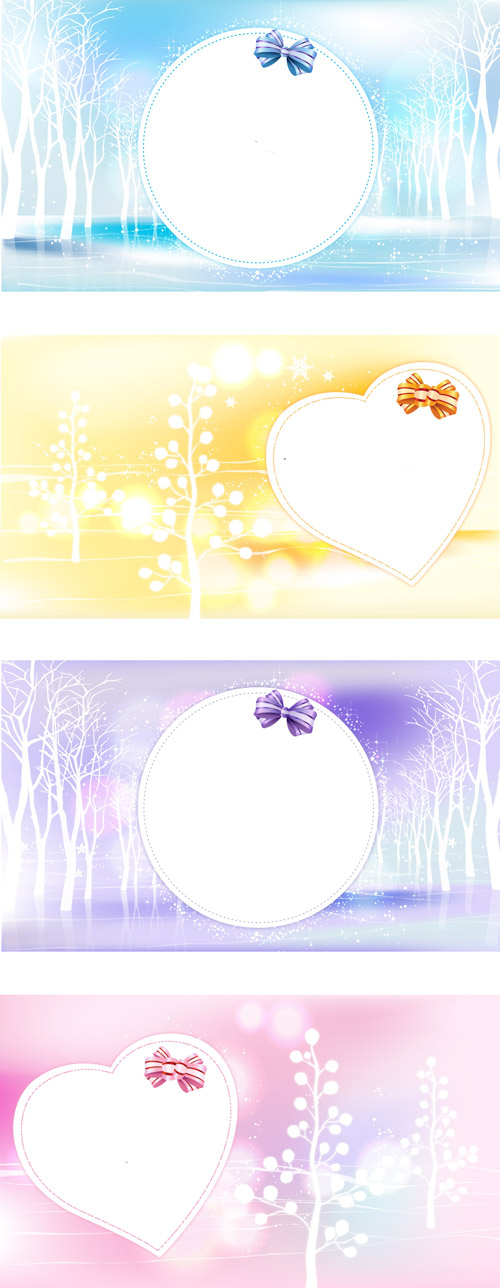 Winter Dreams Love Vector Images