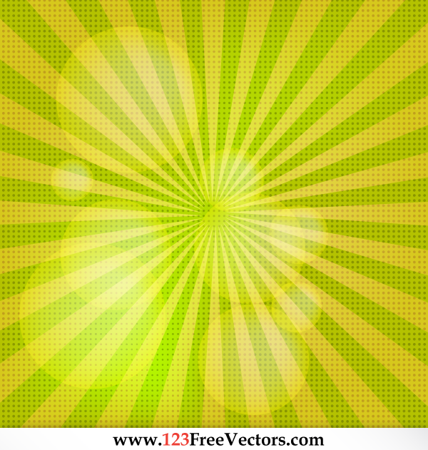 sunburst vector background