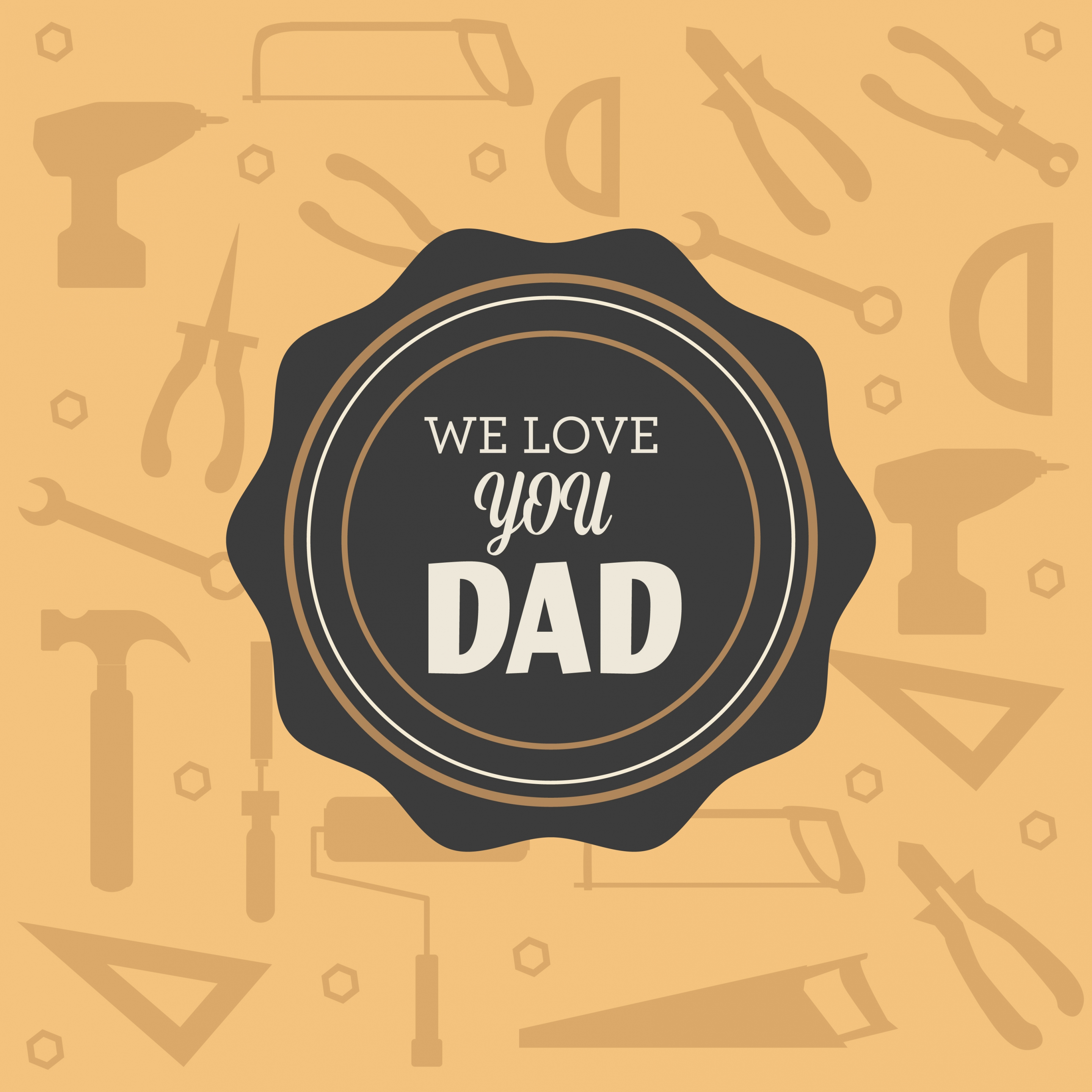 father day backdrop seal decoration vignette tools backdrop