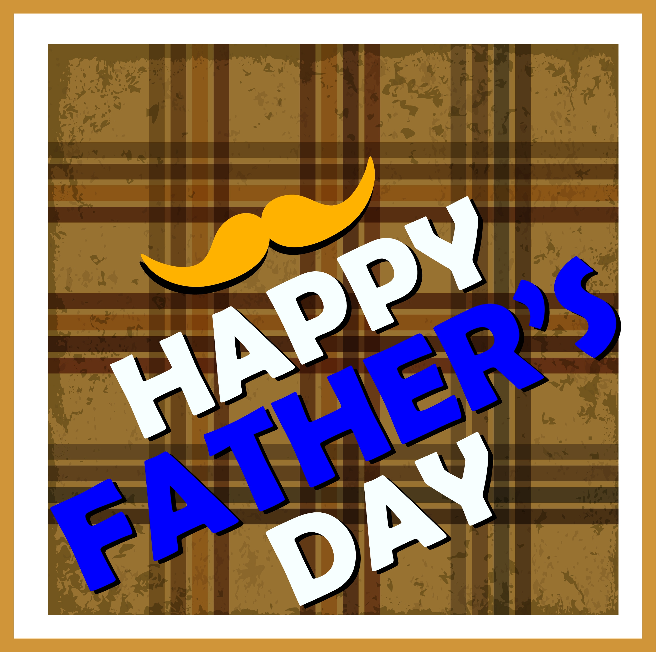 father day backdrop retro stripes style colored texts