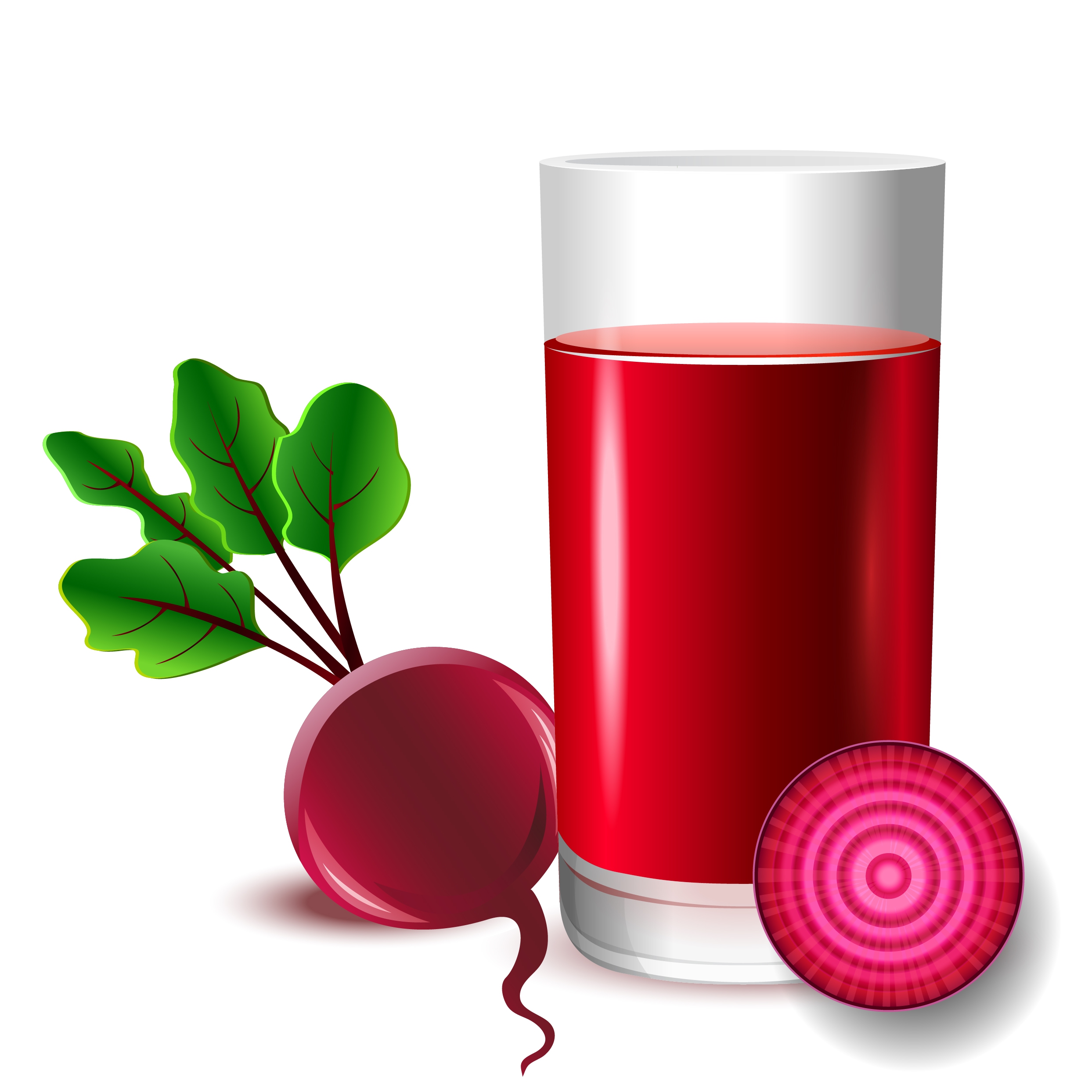 fruit juice advertisement red beet glass decoration