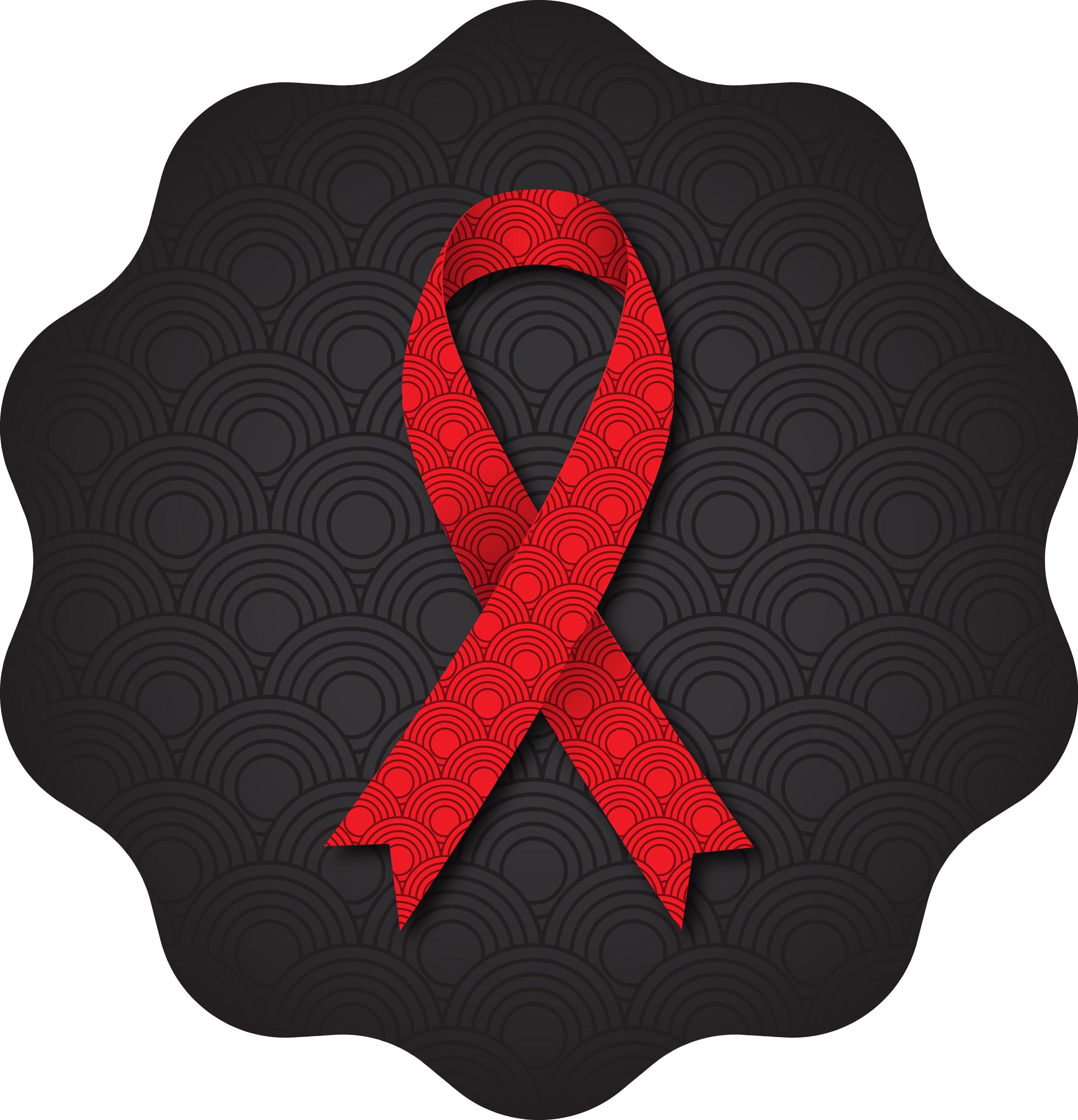 aids red ribbon