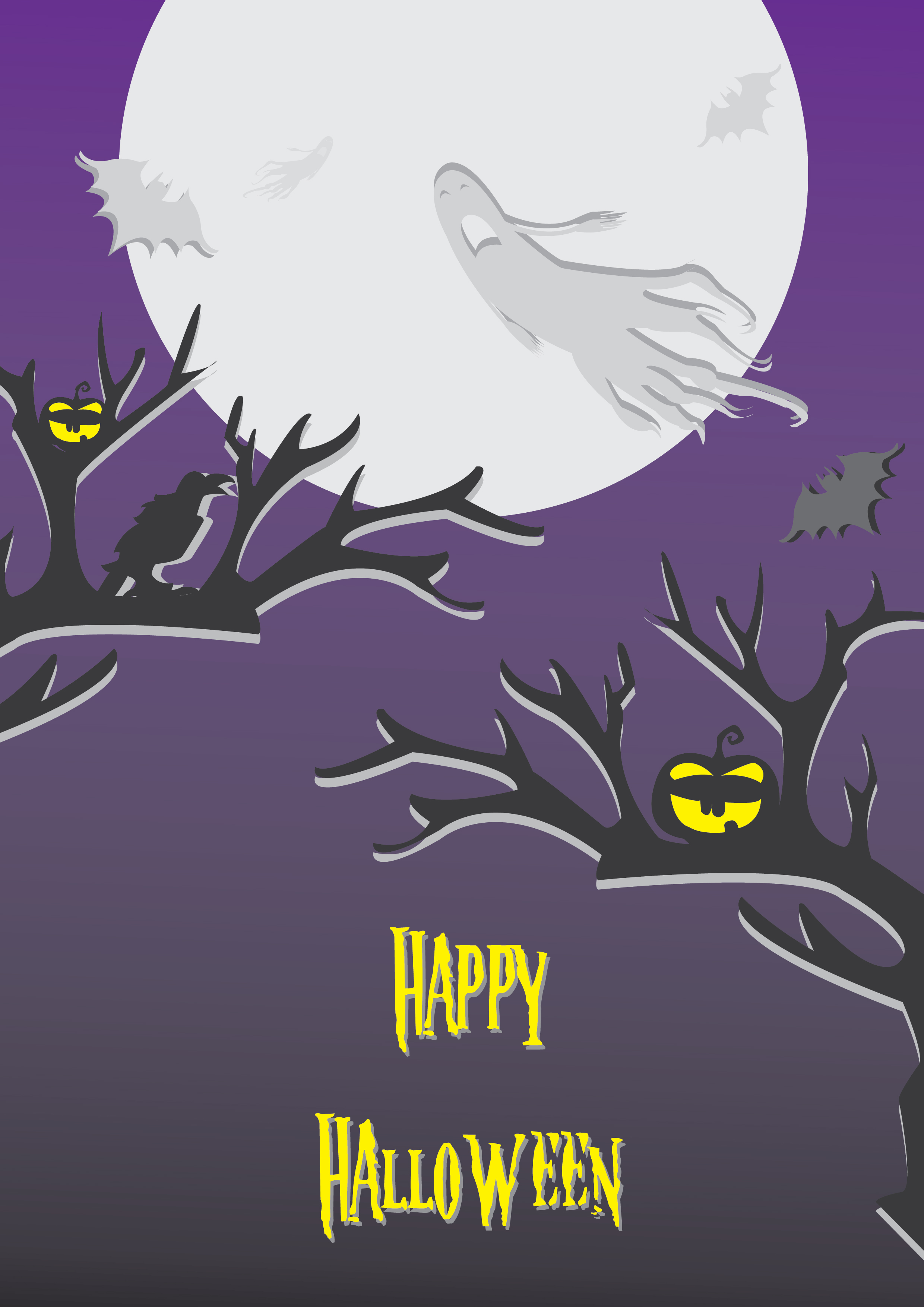 happy halloween background