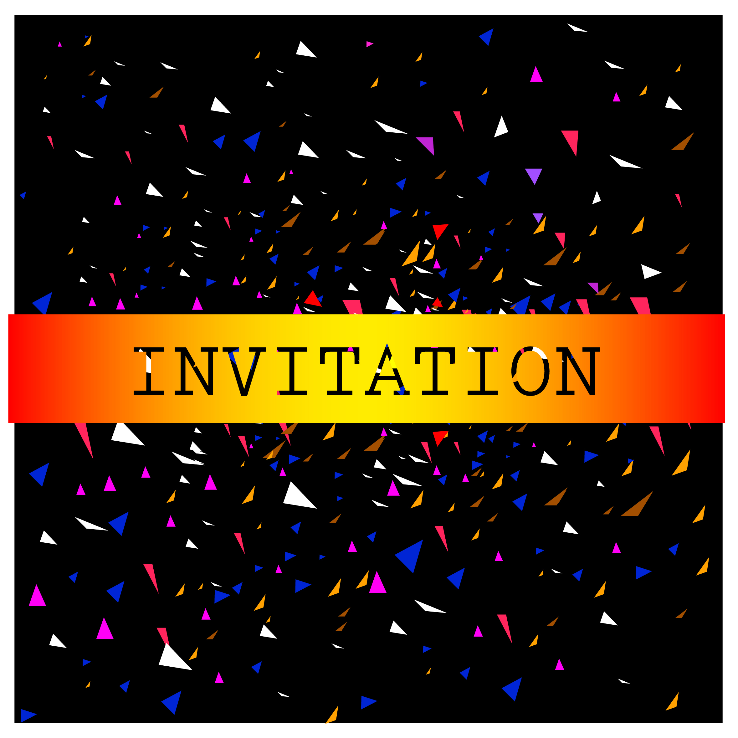 triangle abstract background for invitation card