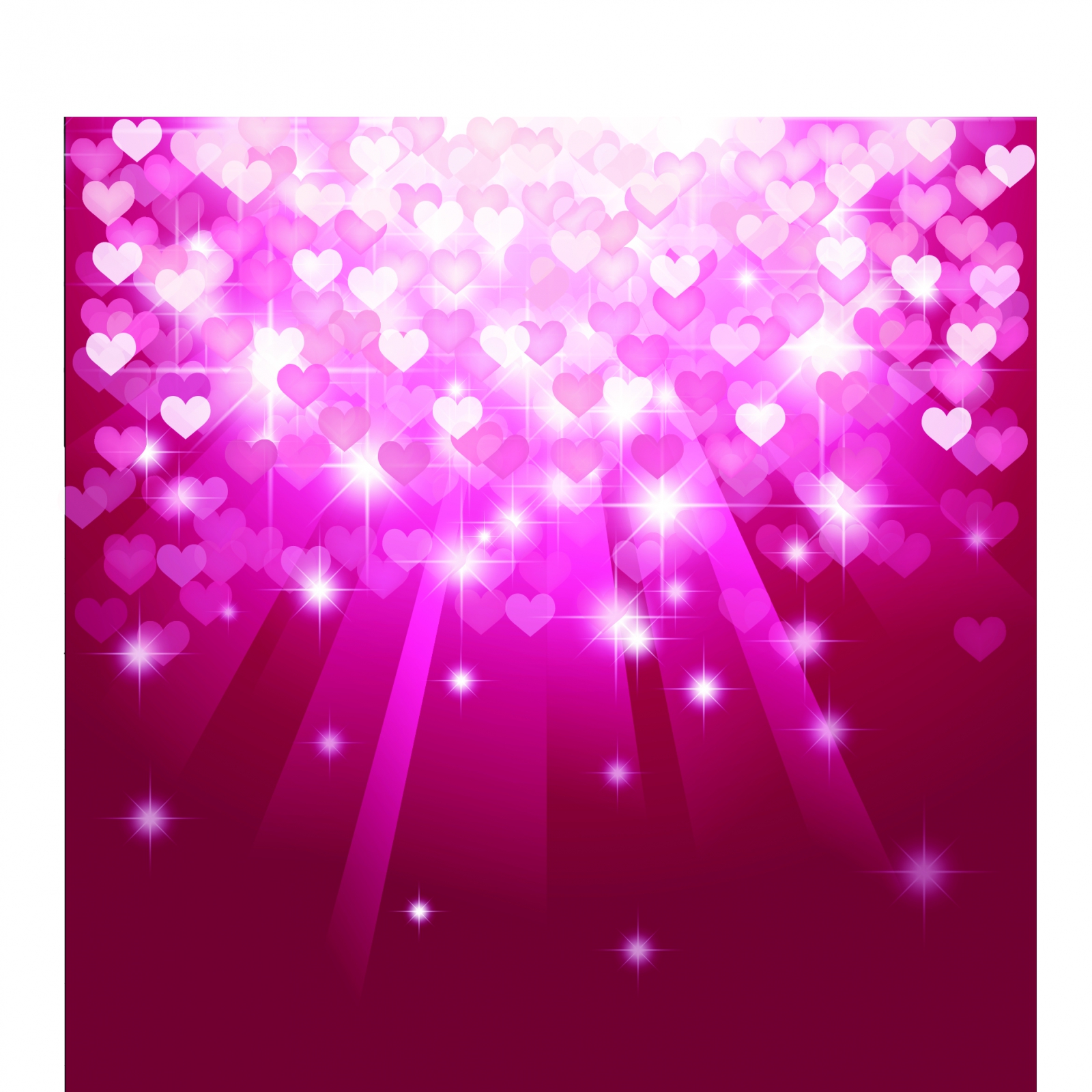 Hearts background