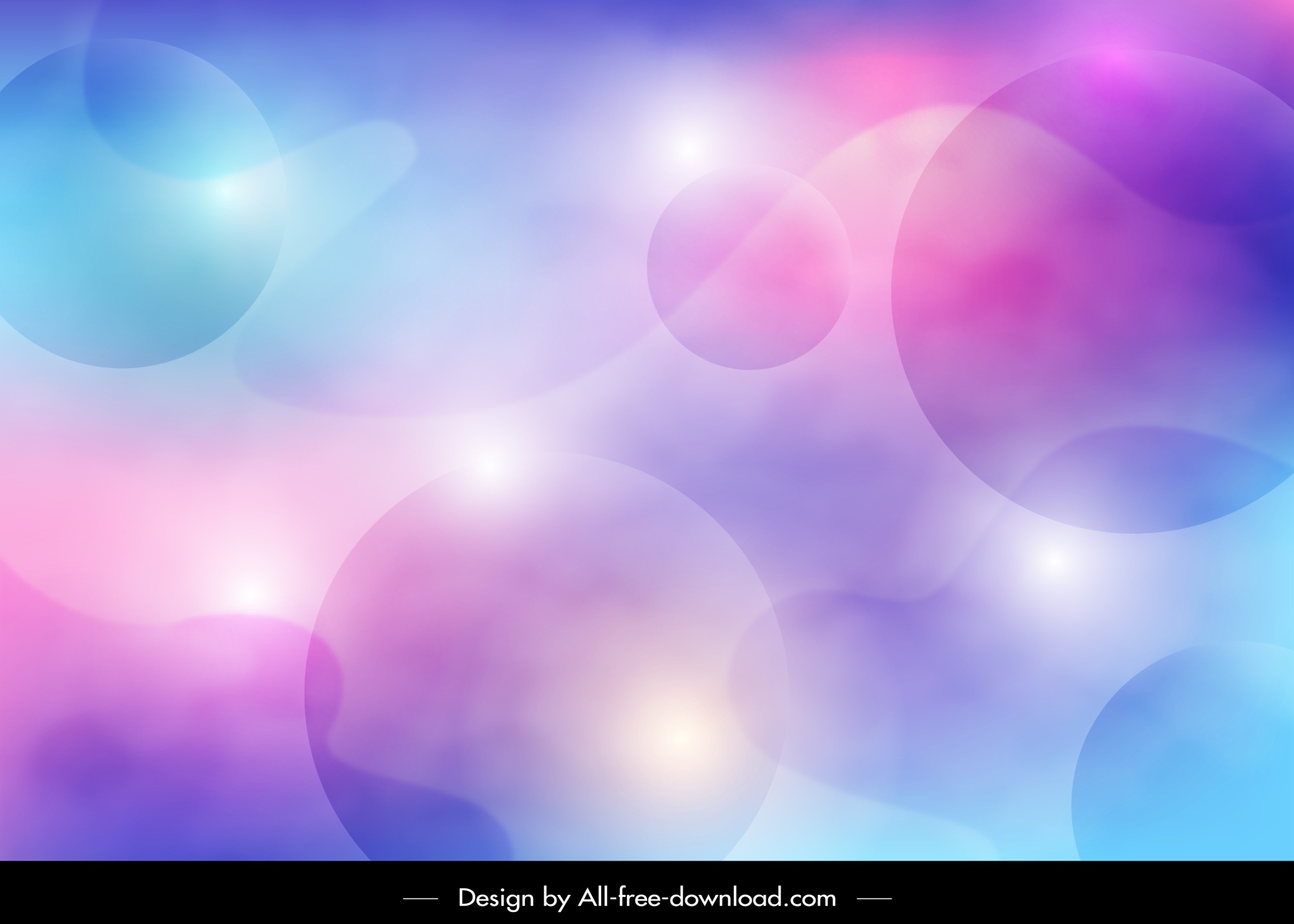 gradient galaxy background template elegant modern circles