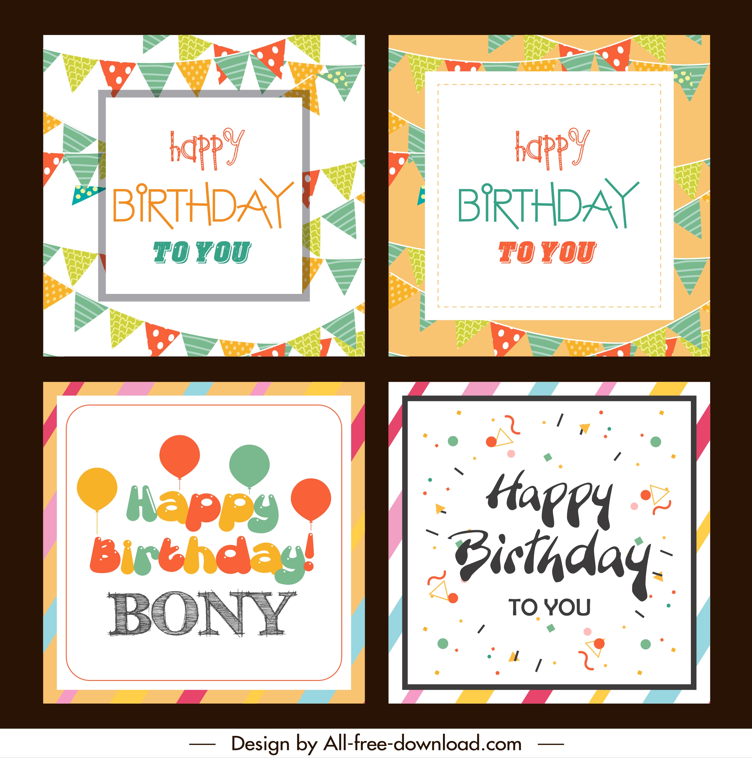 birthday card templates eventful balloon confetti ribbon decor