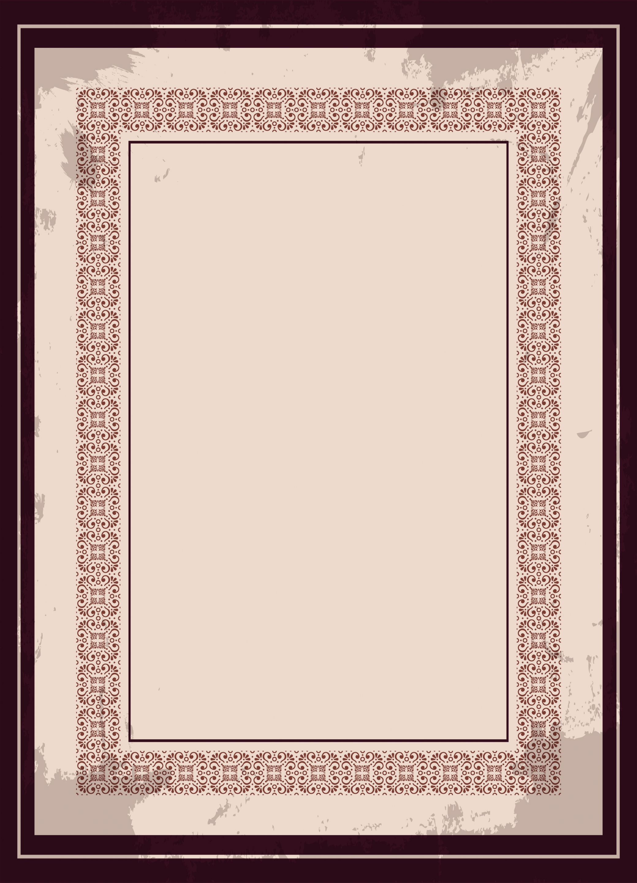 document border template classical squares repeating symmetric design