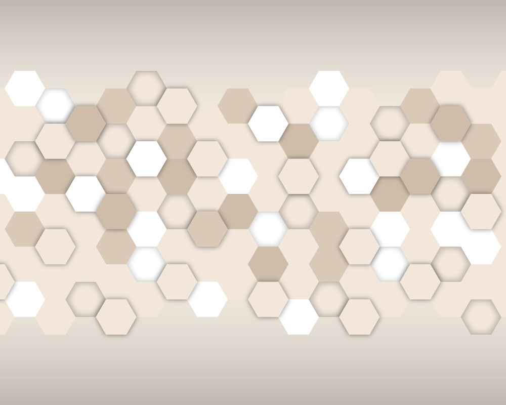 hexagon network background