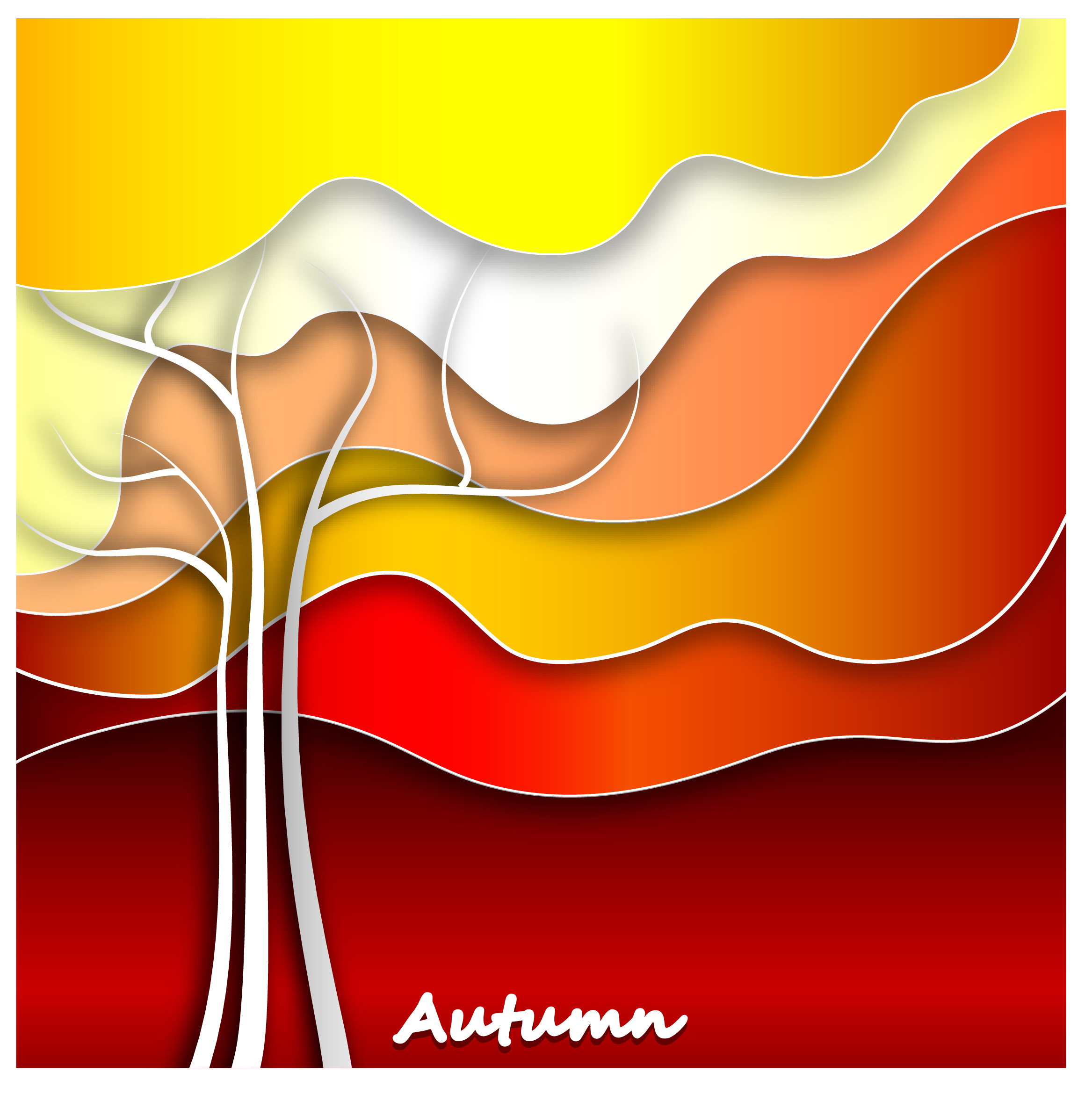 autumn tree concept