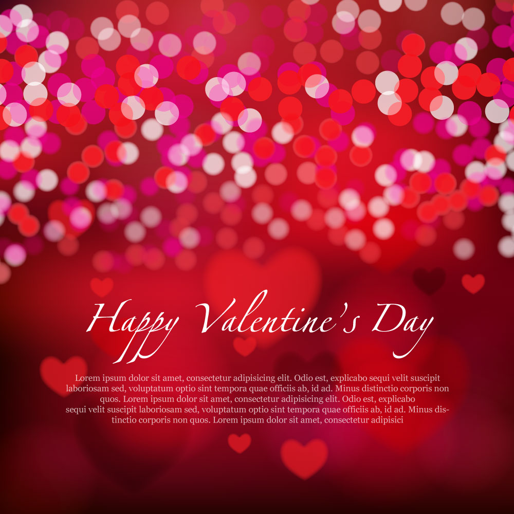 happy valentine day background