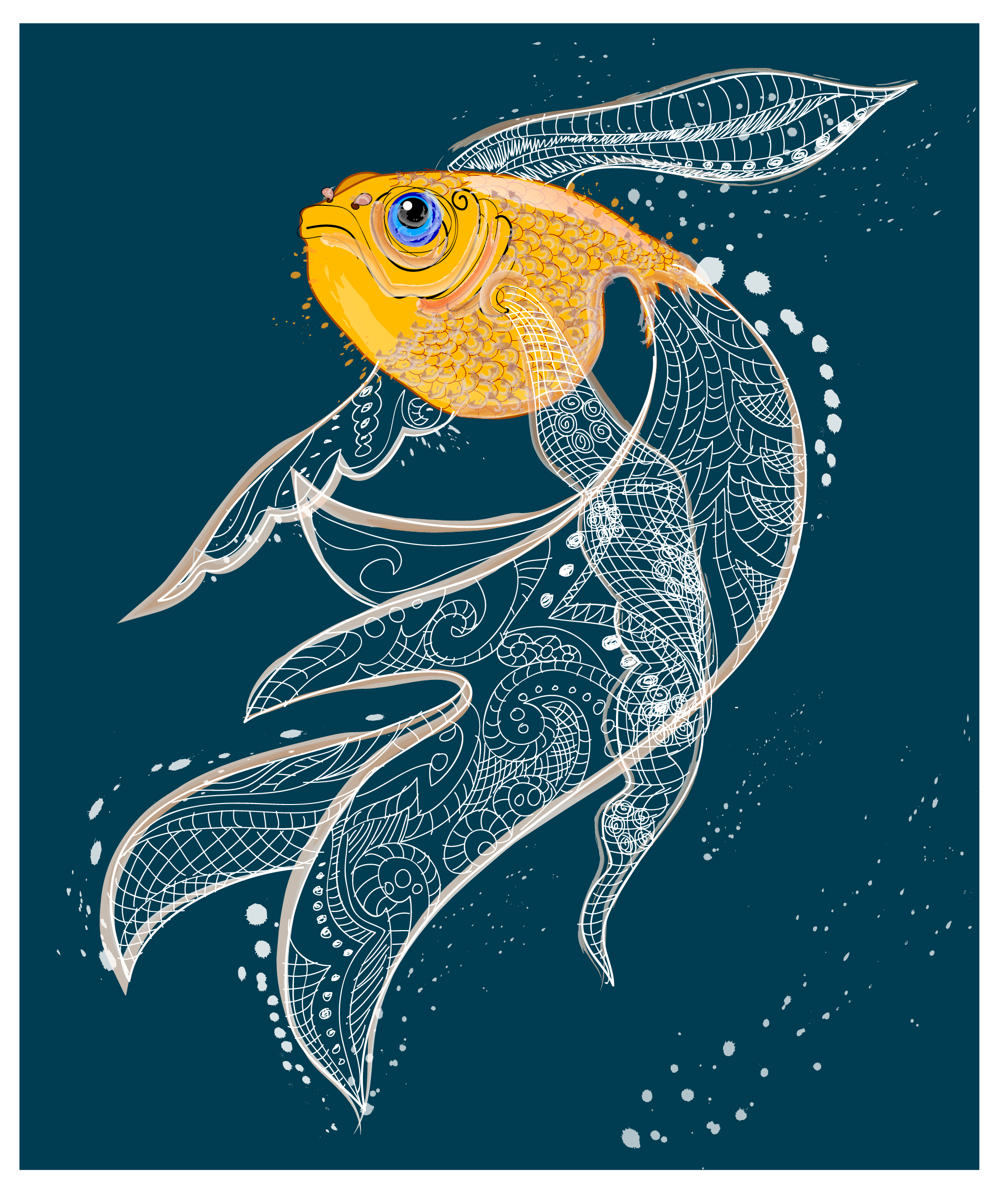 yellow fish