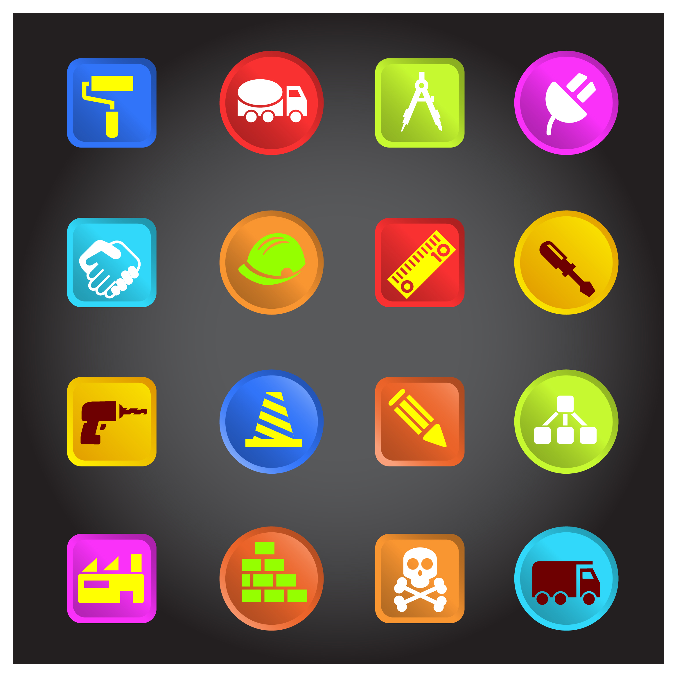 builder icons collection