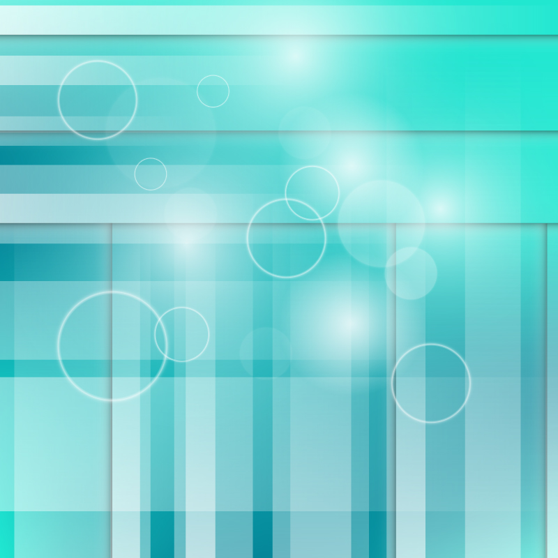 aqua circle and rectangle abstract background