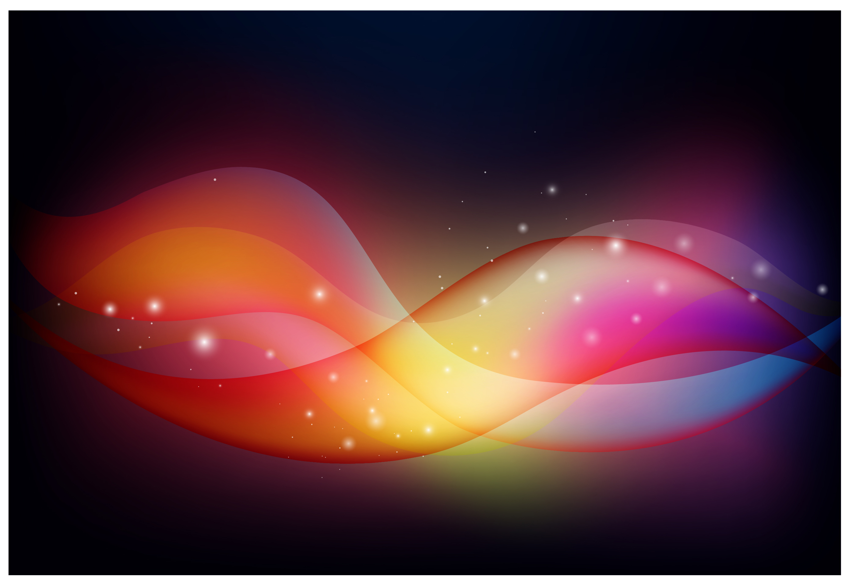 colorful wave abstract background