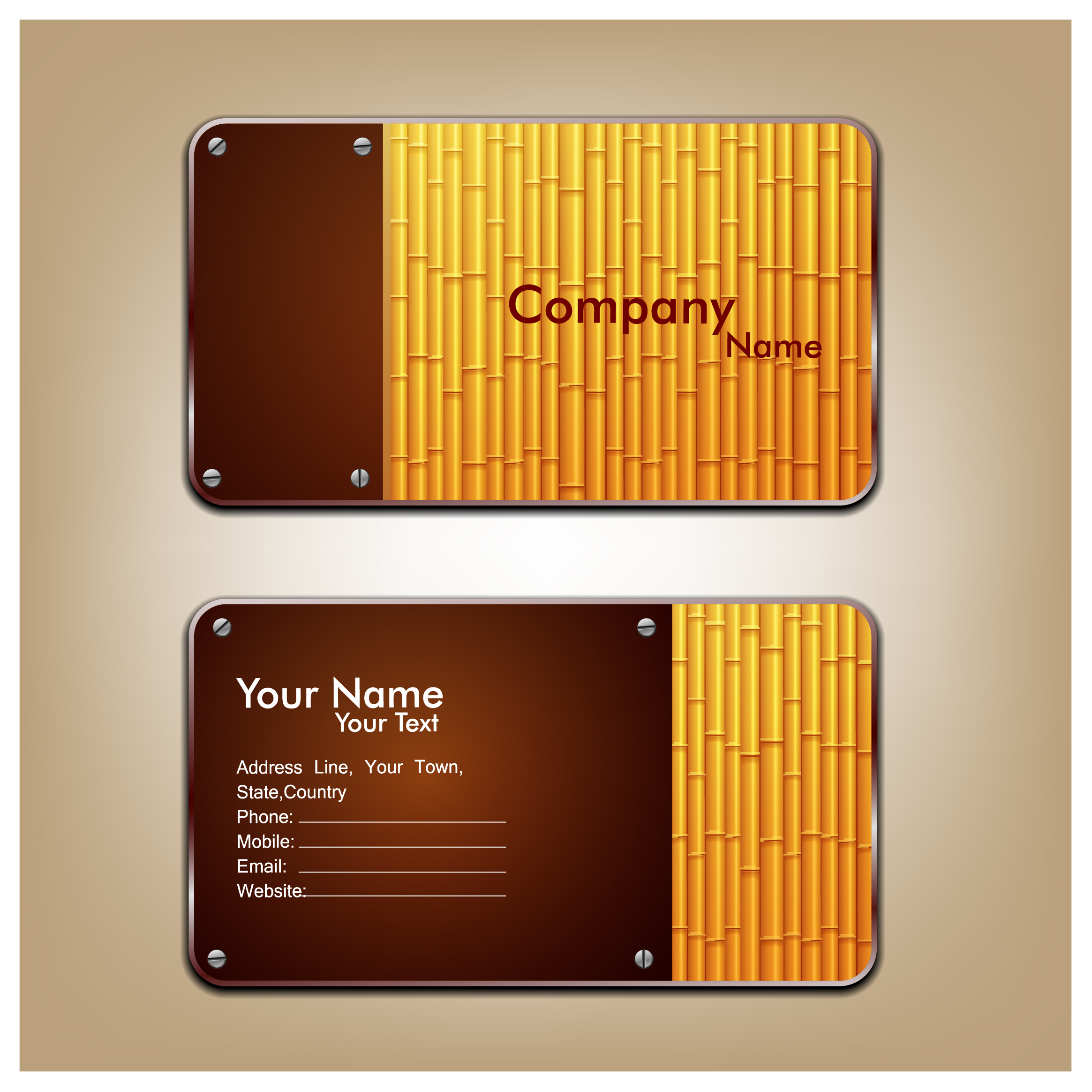 business card templates