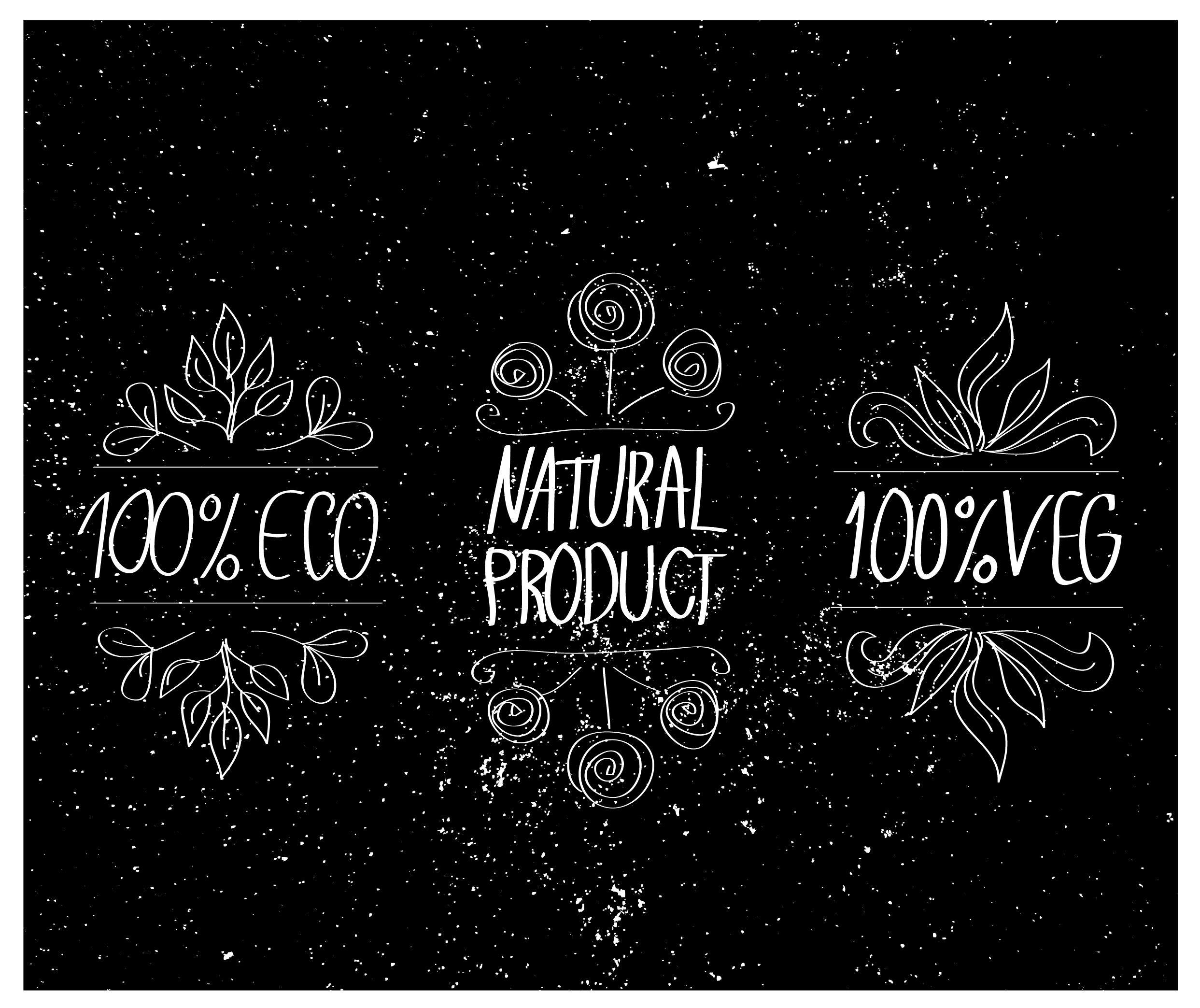 nature eco product label