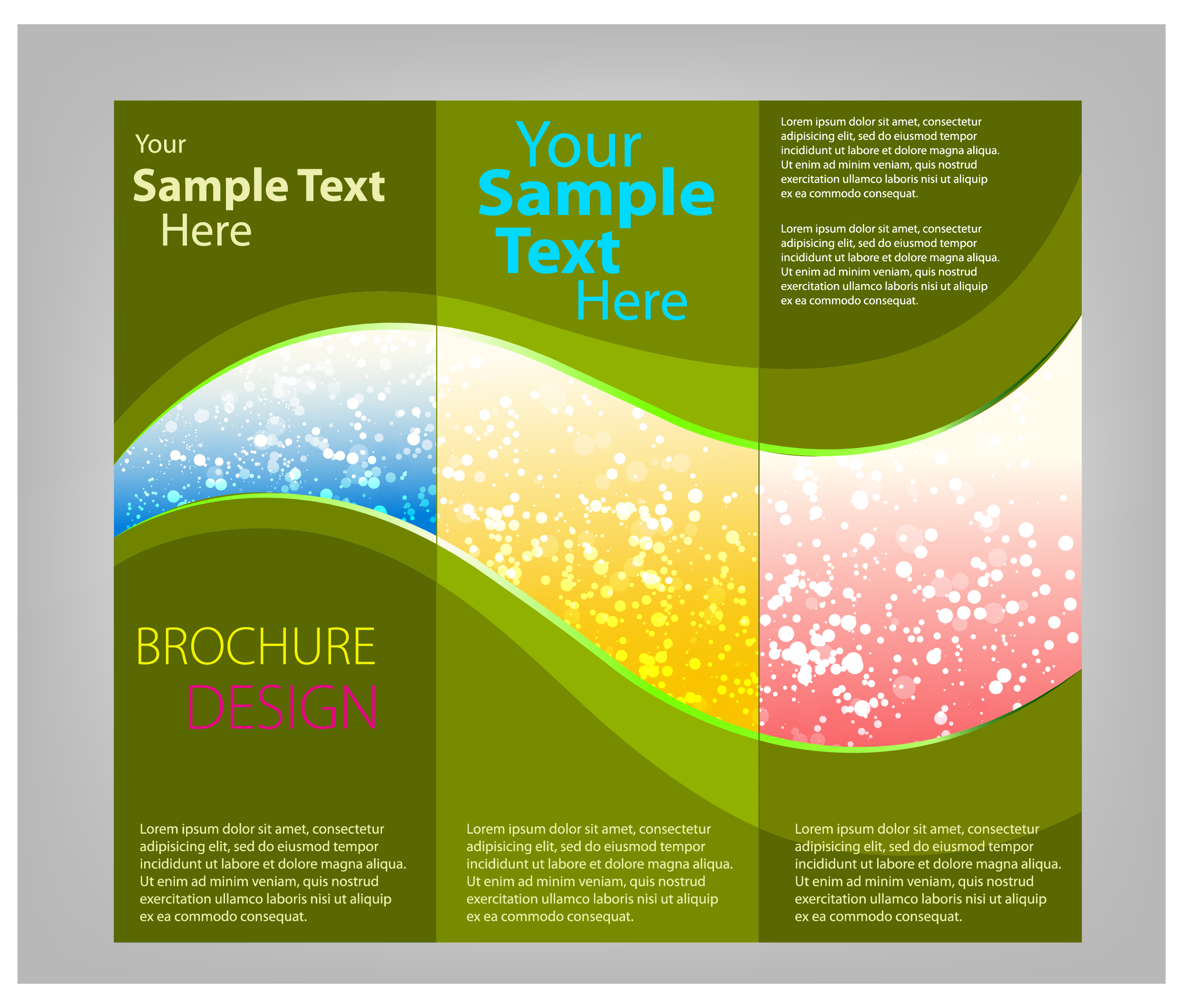 trifold brochure templates